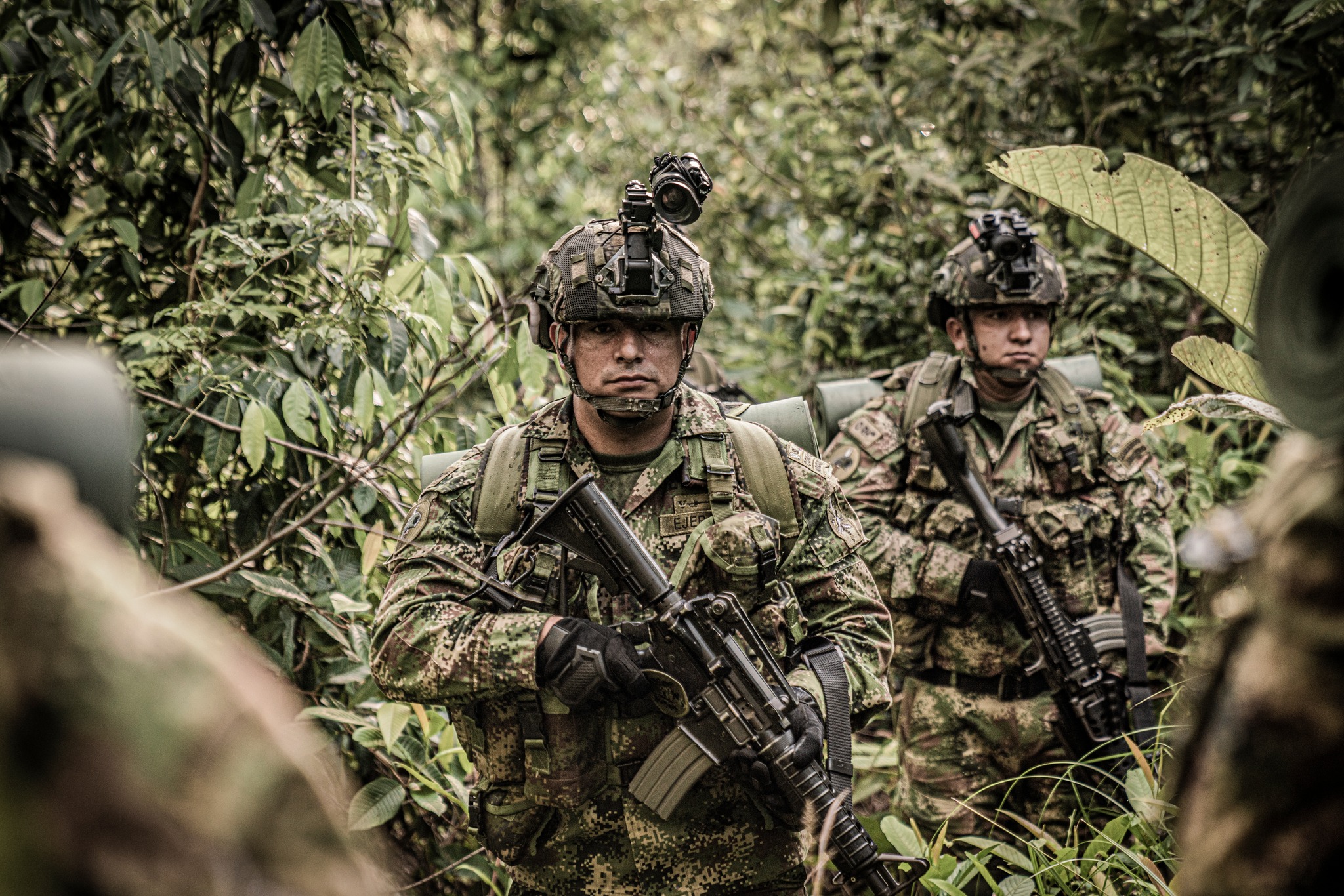 June 26, 2015 - Uruguay - Mujeres militares del Ejercito Nacional que  fueron a Mision de Paz, foto Leonardo CarreÃ±o, nd 20150626 (Credit Image:  © El Pais/GDA/ZUMA Wire Stock Photo - Alamy, image size:2048x1366