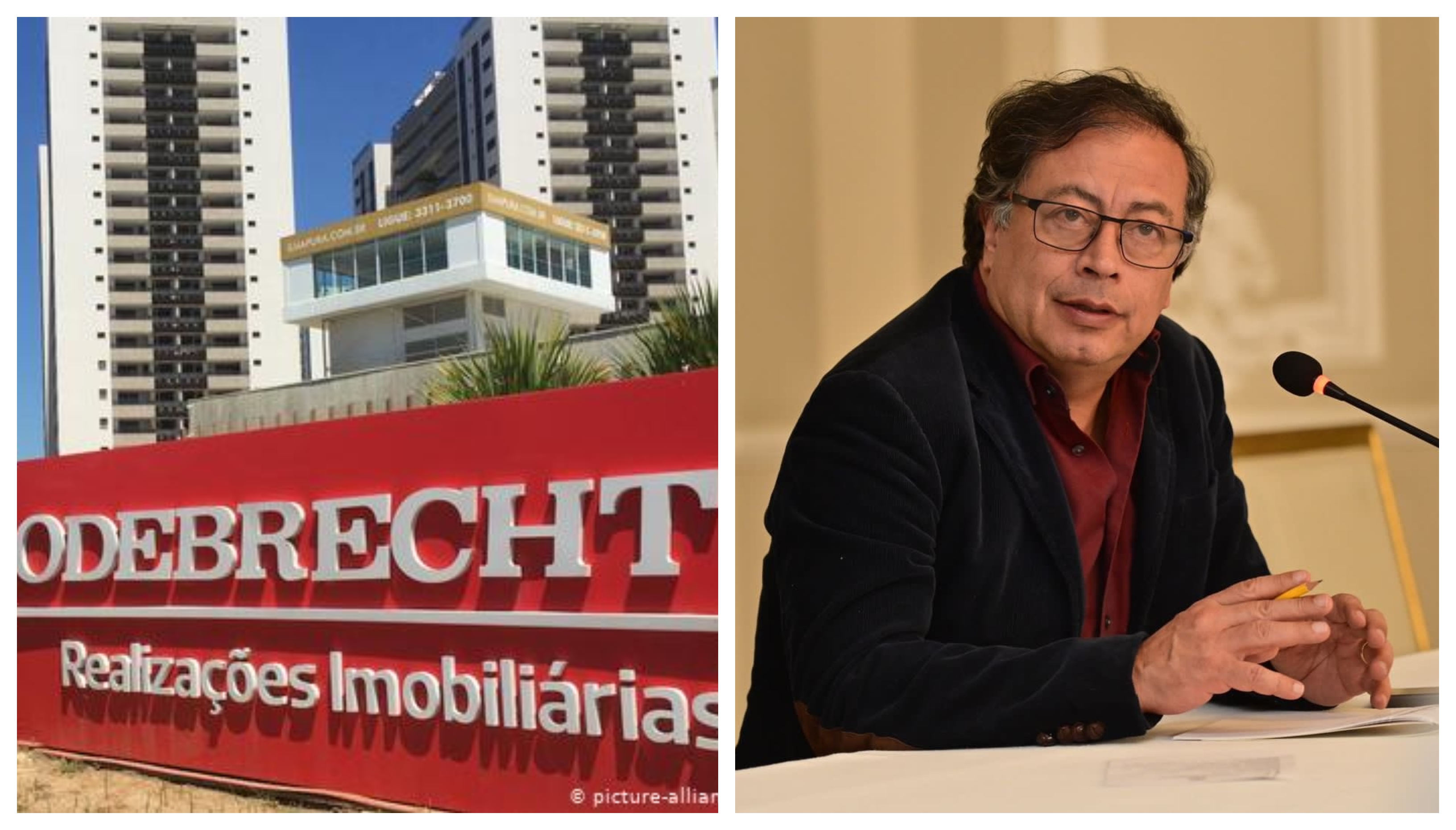 Presidente Gustavo Petro pide reabrir caso Odebrecht en Colombia al tiempo  que Grupo Aval se pronuncia