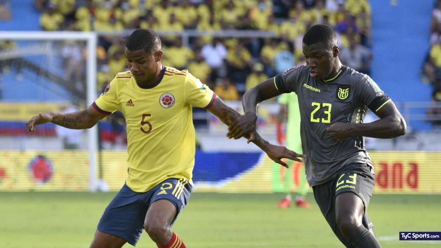 Ecuador vs Colombia así han evolucionado las estrellas de las dos