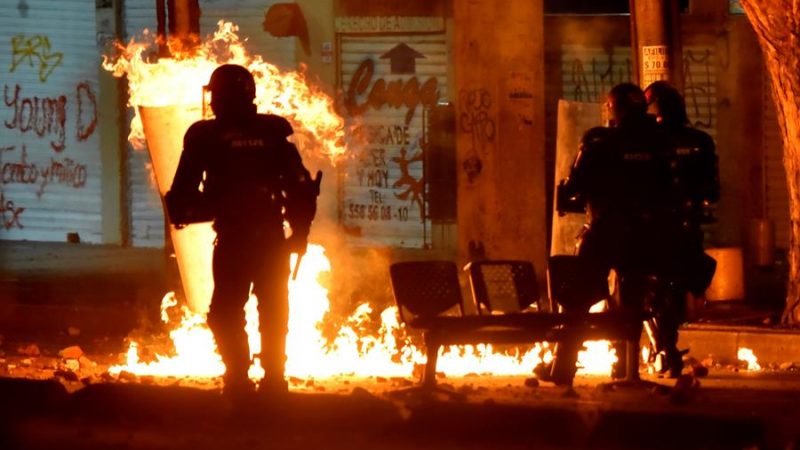 Protestas Colombia