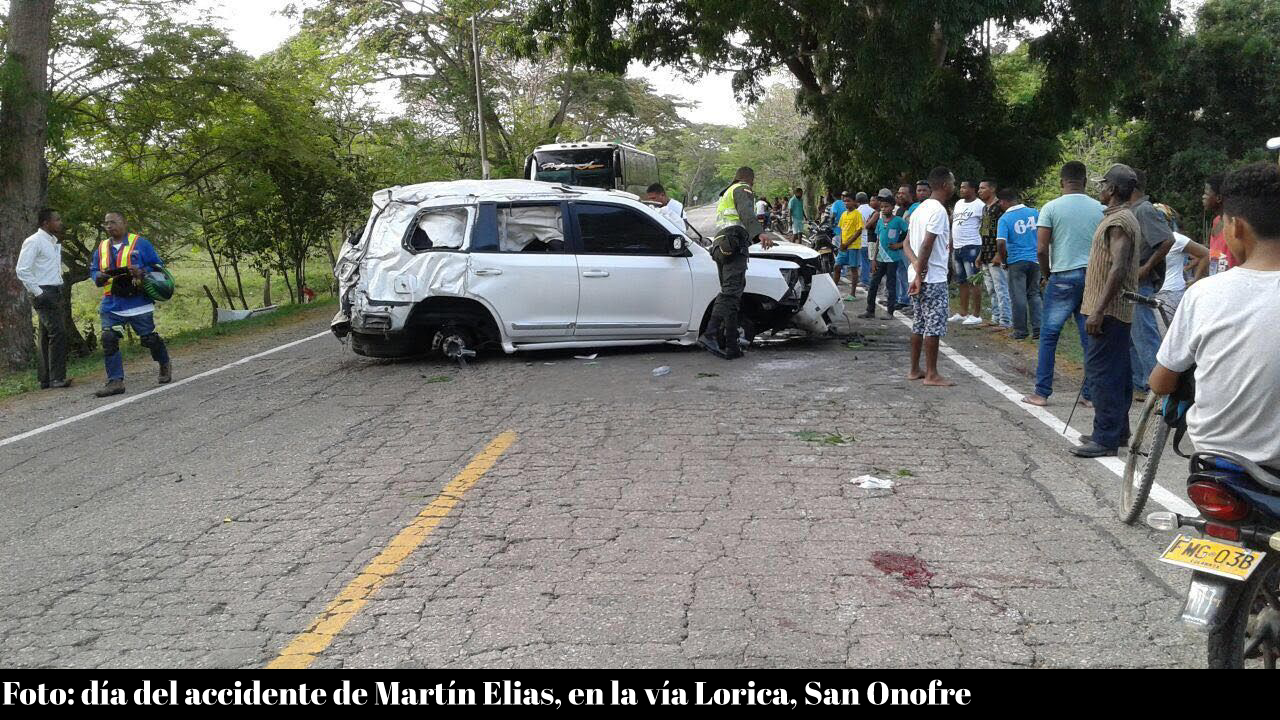 Accidente Martin Elias