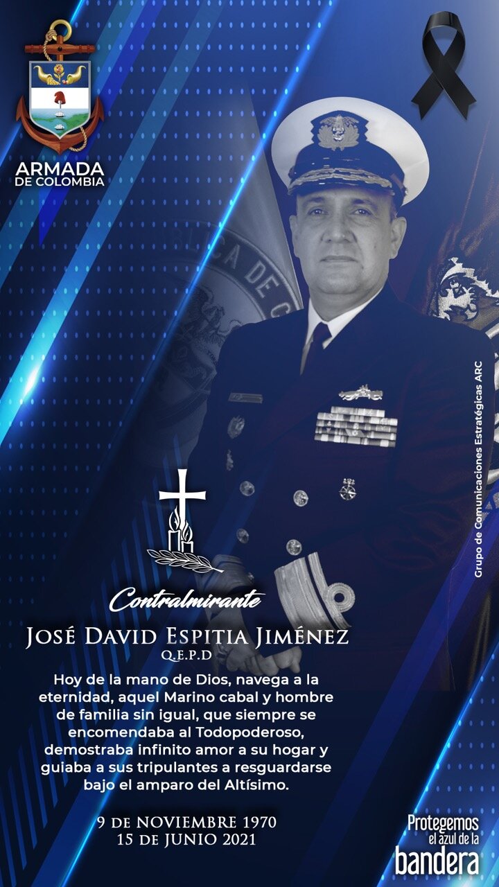 contralmirante José David Espitia Jiménez