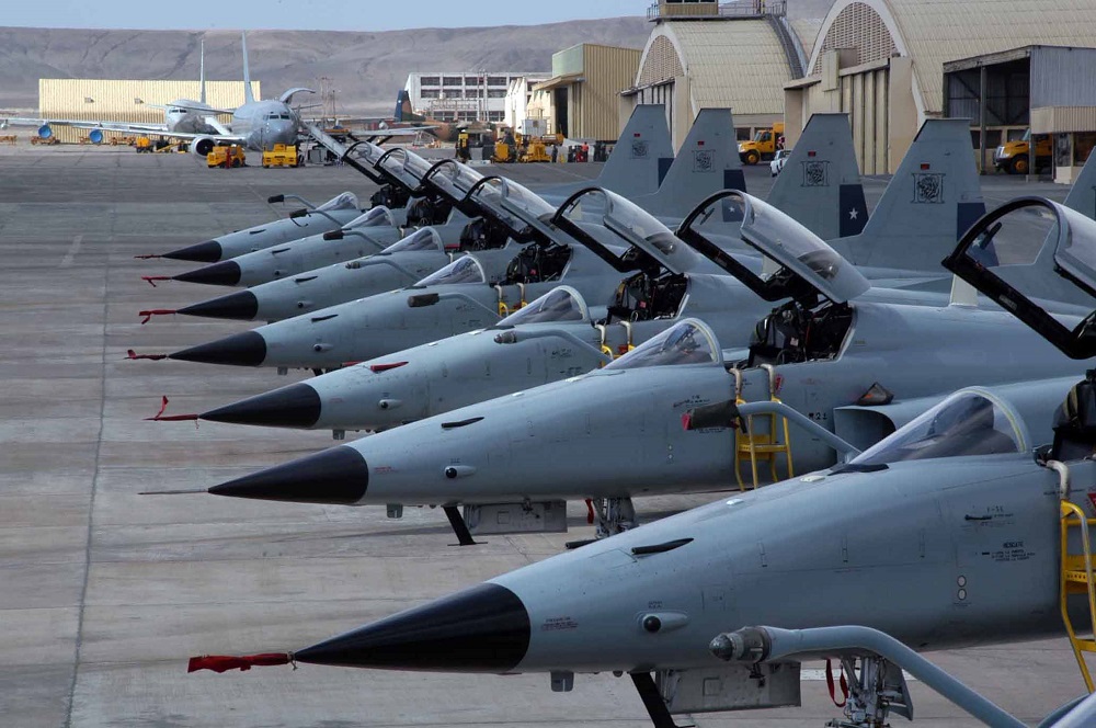 Flota de aviones de la Fuerza Aérea estadounidense