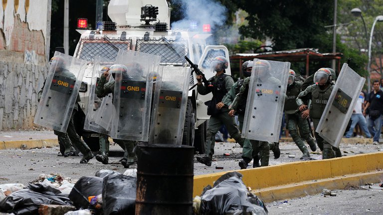 Represión en Venezuela