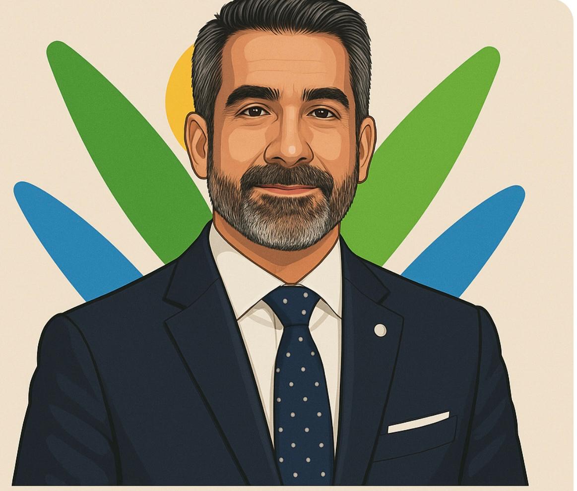 Ilustración, Hernando Chica Zucardi, presidente del Banco Agrario.