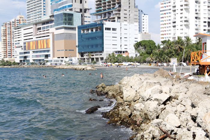 Aumento del nivel de mar en Cartagena de Indias