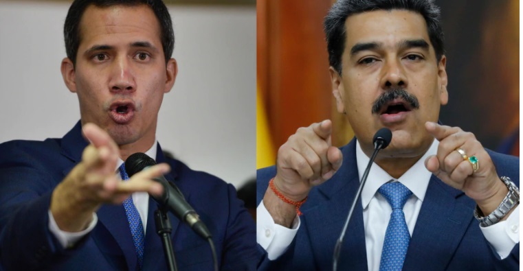 Guaidó y Maduro