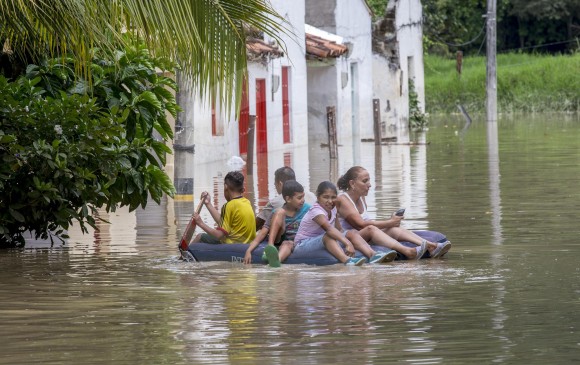 Familias afectadas por la ola invernal en Córdoba/El Colombiano