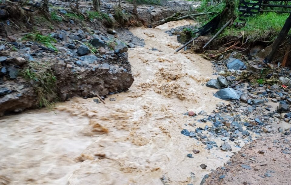 Río desbordado deja un desaparecido en Antioquia/Blu Radio