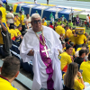 Sacerdote partido Colombia vs Chile 