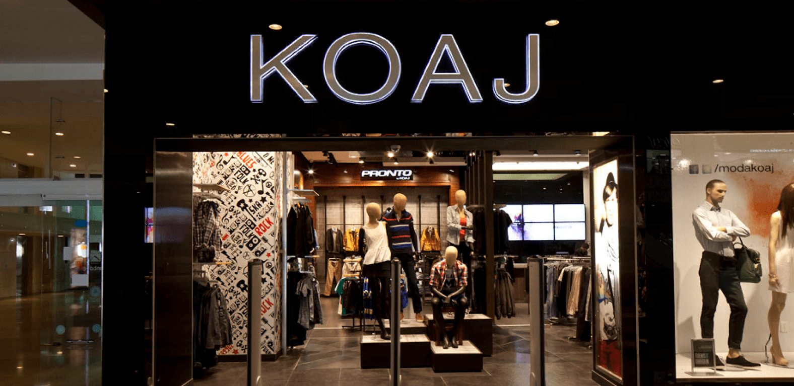 ¿Cuáles son las tiendas Koaj en Bogotá?