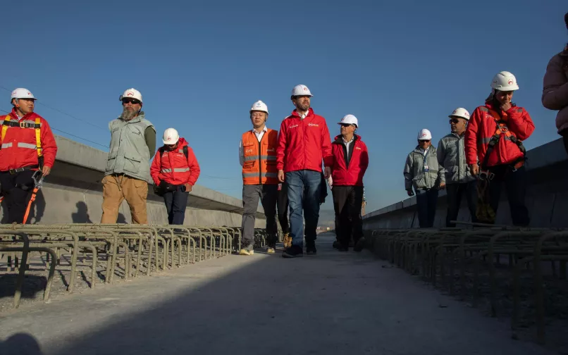 avance metro bogotá