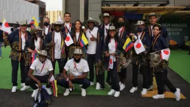 Colombianos en Tokio