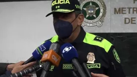 Policía atacado con ácido en Bogotá