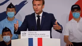 Presidente francés, Emmanuel Macron