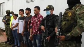 Captura a cuatro presuntos disidentes de las Farc en Tibú, Norte de Santander