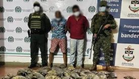Capturados hombres que se dedicaban al tráfico de tortugas en Córdoba