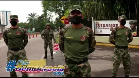 #PlanDemocracia2022: Dos militares muertos y dos heridos en ataques terroristas en Meta y Caquetá