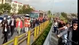 Bogotá: congestión vehícular en varios puntos de la ciudad 
