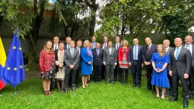 Reunión de Petro con embajadores de la Unión Europea