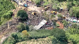 Tres niños murieron tras derrumbe sobre escuela en Andes, Antioquia