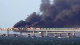 Explosión en el puente de Crimea deja tres muertos