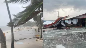 Más de 3.000 familias damnificadas tras el paso de la tormenta tropical 'Julia'