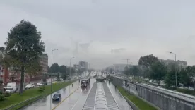 Aguacero Bogotá