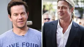 Mark Wahlberg y Brad Pitt 