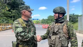 llegan 450 soldados colombianos