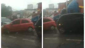 accidente múltiple en Bucaramanga