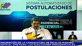 Maduro candidatura