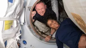 astronautas Butch Wilmore y Suni Williams