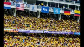 Hinchas colombianos