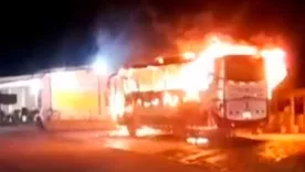 bus incinerado Chocó