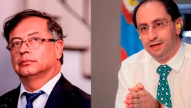 Gustavo Petro y José Manuel Restrepo