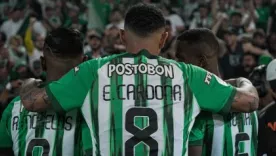 Atlético Nacional espaldas