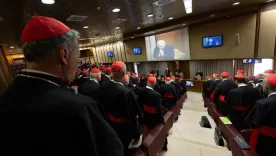 todo listo para el conclave