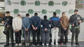 banda liderada por patrullero Daniel Andrés Arciniegas 