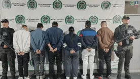 Capturados en Bogotá 11 May 25