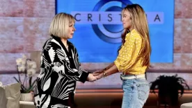 Karol G y Cristina Saralegui