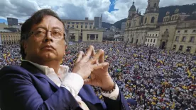 petro reacciona a marcha del silencio