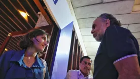 Laura Sarabia y Armando Benedetti