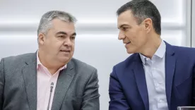 Santos Cedran y Pedro Sanchez