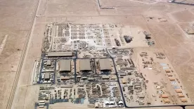 Imagen aérea de Al Udeid, base aérea de EEUU en Qatar