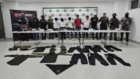 presuntos integrantes del frente 56 de las disidencias de las Farc en Villavicencio