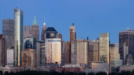 rascacielos del barrio de Manhattan