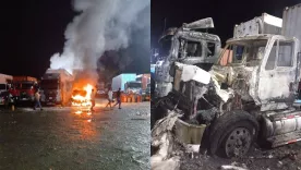 tractomulas quemadas 