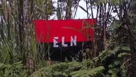 bandera ELN selva