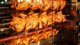 pollo asado al espiedo